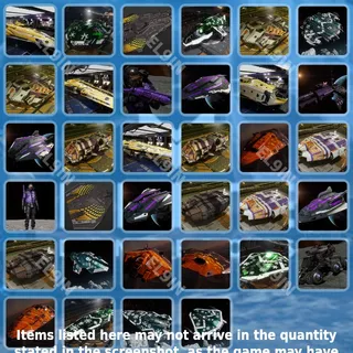 🌌 Elite: Dangerous Twitch Drops ⚡️ Festive Drops	 [Total 34 Items]