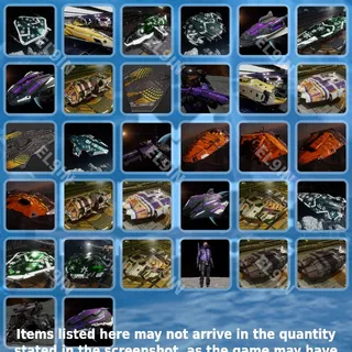 👑 Elite: Dangerous Twitch Drops ✅ Festive Drops	 [Total 32 Items]