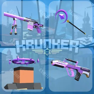 👑 Krunker Twitch Drops 💎 Krunker Season 10 Update [Total 4 Items]