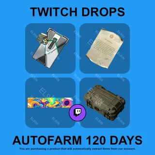 ✪💜【Delta Force】Twitch Drops ✪ Automatic farming 120 days
