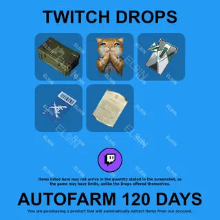 ✪💎【Delta Force】Twitch Drops ✪ Automatic farming 120 days