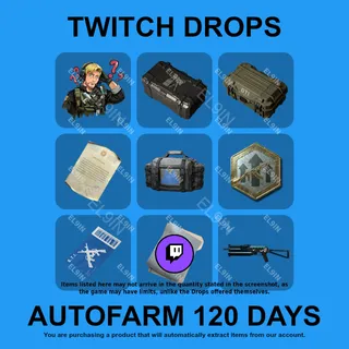 ✪👑【Delta Force】Twitch Drops ✪ Automatic farming 120 days