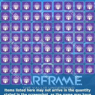 🧨 Warframe 💜 Twitch Drops ❤️ Community Drops #164 [Total 66 Items]