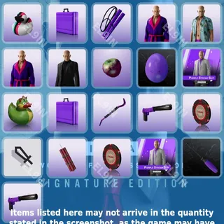 🧨 HITMAN World of Assassination Twitch Drops 💎 Patient Zero Requiem #2 [Total 21 Items]