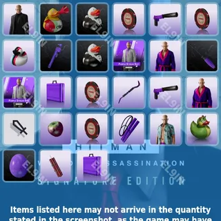 ⚡️ HITMAN World of Assassination Twitch Drops ⚡️ The Wizard #3 [Total 27 Items]