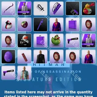 ✅ HITMAN World of Assassination Twitch Drops 🌐 The Wizard #2 [Total 26 Items]