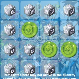 ⚡️ Dofus Twitch Drops 🧨 Emerald Token [Total 15 Items]