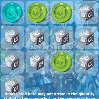 💜 Dofus Twitch Drops 🌌 Turquoise Token [Total 13 Items]