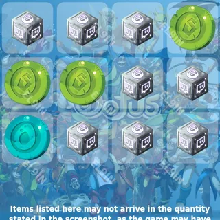 ⚡️ Dofus Twitch Drops 🧙‍♂️ Turquoise Token [Total 13 Items]