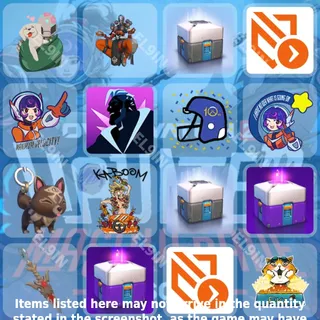 🌌 Overwatch 2 Twitch Drops 💎 OW 10th Anniversary Drops [Total 16 Items]