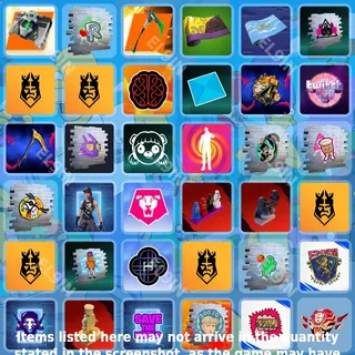 💎 Fortnite Twitch Drops 👑 King's League [Total 36 Items]