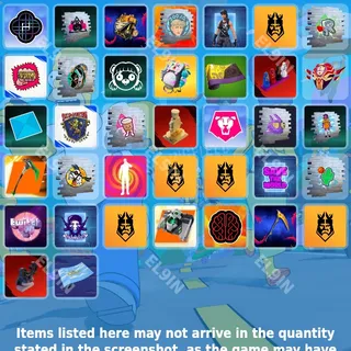 🧙‍♂️ Fortnite Twitch Drops ⚡️ King's League [Total 37 Items]