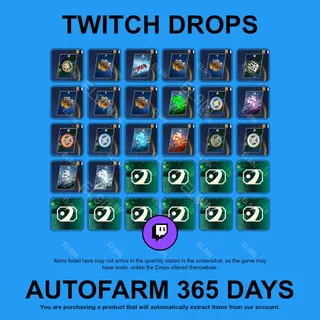✪🌌【Rocket League】Twitch Drops ✪ Automatic farming 365 days