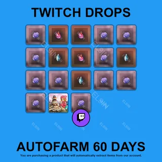 ✪🌌【Black Desert】Twitch Drops ✪ Automatic farming 60 days