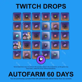 ✪💜【Black Desert】Twitch Drops ✪ Automatic farming 60 days