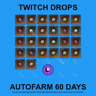 ✪🌌【Black Desert】Twitch Drops ✪ Automatic farming 60 days