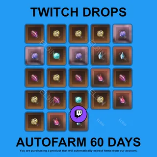 ✪✅【Black Desert】Twitch Drops ✪ Automatic farming 60 days