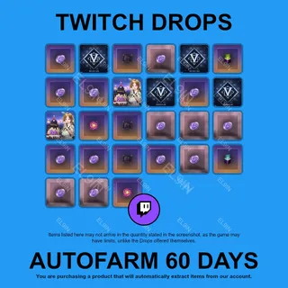 ✪🧨【Black Desert】Twitch Drops ✪ Automatic farming 60 days