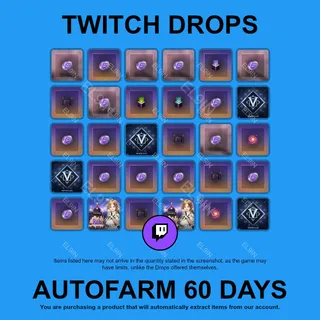 ✪🌌【Black Desert】Twitch Drops ✪ Automatic farming 60 days