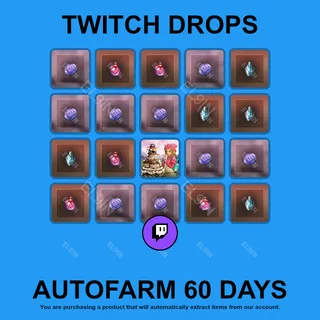 ✪💜【Black Desert】Twitch Drops ✪ Automatic farming 60 days