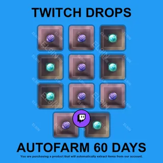 ✪✅【Black Desert】Twitch Drops ✪ Automatic farming 60 days