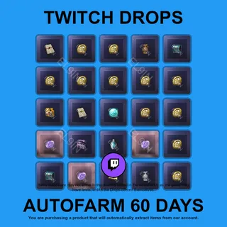 ✪👑【Black Desert】Twitch Drops ✪ Automatic farming 60 days