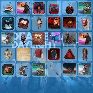 💜 Dead by Daylight Twitch Drops 👑 #IntoTheRainbow 2026 [Total 30 Items]