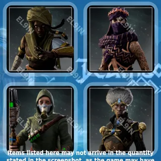 🧨 Deathbound 🌐 Twitch Drops 👑 Deathbound Launch Skin Drops [Total 4 Items]