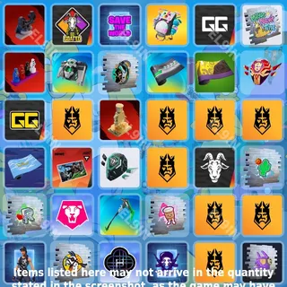 ❤️ Fortnite Twitch Drops 💜 Go Goated!  [Total 36 Items]