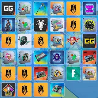 🧨 Fortnite Twitch Drops 💎 Mongraal Icon Series  [Total 34 Items]