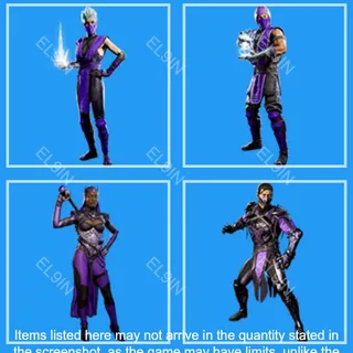 💜 Mortal Kombat 1 ✅ Twitch Drops 👑 MK1: Final Kombat [Total 4 Items]