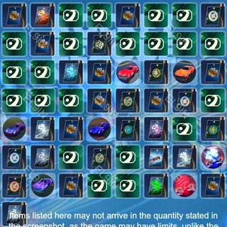 ✅ Rocket League 🌐 Twitch Drops 🧨 Drop Rush x RLCS Weekend [Total 57 Items]