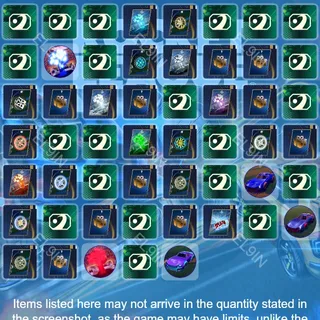 💜 Rocket League ⚡️ Twitch Drops 🧨 Drop Rush x RLCS Weekend [Total 53 Items]