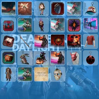 ✅ Dead by Daylight Twitch Drops 🌌 DbD: October of Horror  [Total 28 Items]