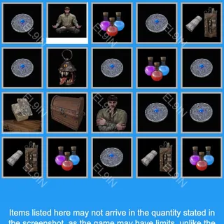 🌐 Dark and Darker 💜 Twitch Drops ⚡️ Semi-Wipe Twitch Drops  [Total 20 Items]