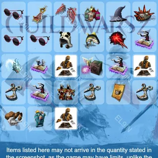 💎 Guild Wars 2 💎 Twitch Drops 🌐 Year End Celebration [Total 27 Items]