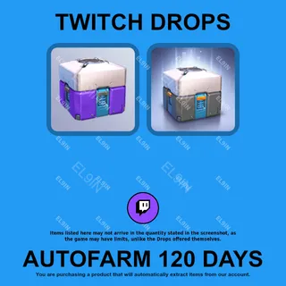 ✪❤️【Overwatch 2】Twitch Drops ✪ Automatic farming 120 days