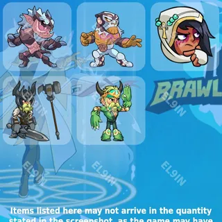 ⚡️ Brawlhalla Twitch Drops 🌐 Brawlhalla May Drops [Total 5 Items]