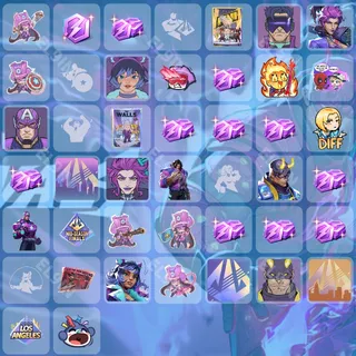 🌐 Marvel Rivals Twitch Drops 💜 Ignite MSF 2026 Day 4 [Total 44 Items]