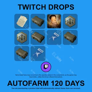 ✪💜【Delta Force】Twitch Drops ✪ Automatic farming 120 days