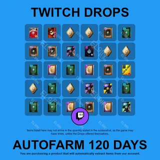 ✪❤️【UFL】Twitch Drops ✪ Automatic farming 120 days