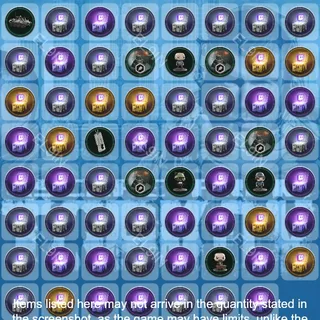 ❤️ Escape from Tarkov 💜 Twitch Drops 🌌 Winter Drops 2025 day 2 [Total 63 Items]