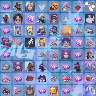 🌌 Marvel Rivals Twitch Drops 🌐 Season 10 Twitch Drops [Total 64 Items]