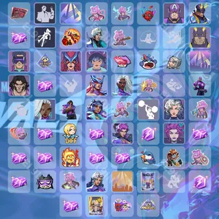 ✅ Marvel Rivals Twitch Drops 💜 Ignite Stage2 W1 [Total 68 Items]