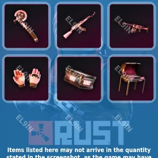 💜 Rust Twitch Drops 🧙‍♂️ Twitch Rivals Exclusive [Total 6 Items]