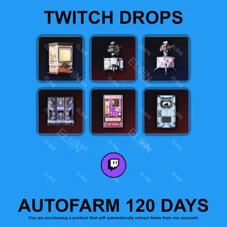 ✪👑【Rust】Twitch Drops ✪ Automatic farming 120 days