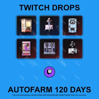 ✪✅【Rust】Twitch Drops ✪ Automatic farming 120 days