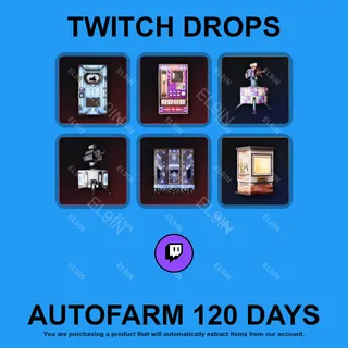 ✪✅【Rust】Twitch Drops ✪ Automatic farming 120 days