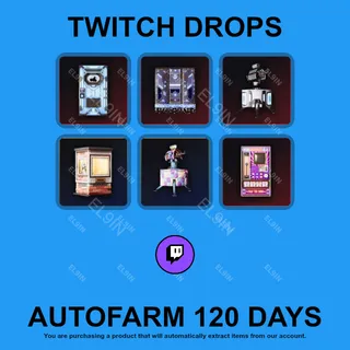 ✪❤️【Rust】Twitch Drops ✪ Automatic farming 120 days