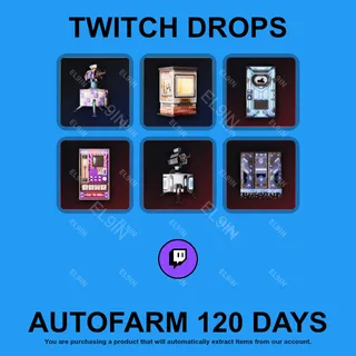 ✪❤️【Rust】Twitch Drops ✪ Automatic farming 120 days